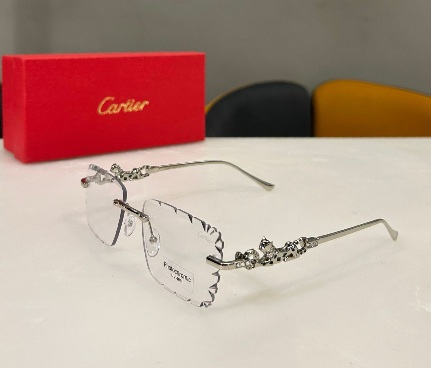 Cartier Premium Luxury Sunglasses with Branded Box & Case