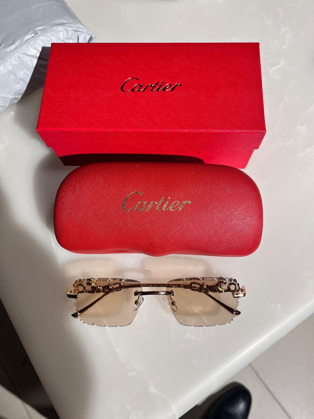 Cartier Premium Luxury Sunglasses with Branded Box & Case